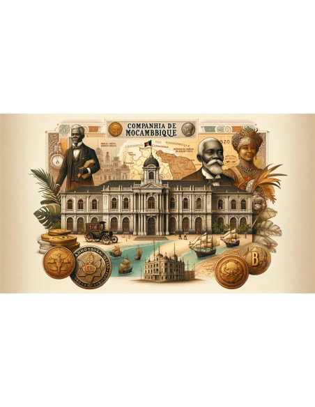 1895 - MOCAMBIQUE COMP. DE (25 AZIONI)