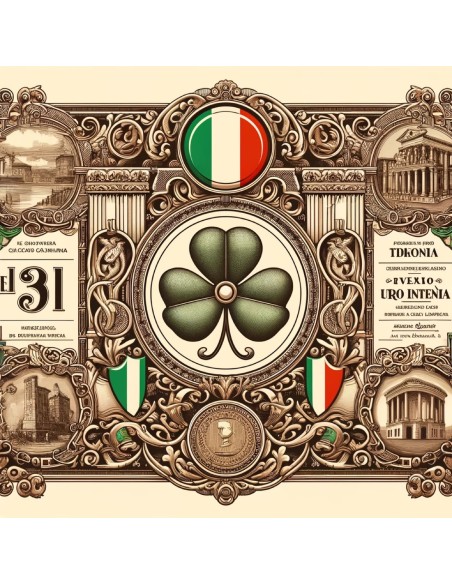 1931 - CERTIFICATO RENDITA - D.PUBBLICO CONSOLIDATO 5% REGNO D'ITALIA