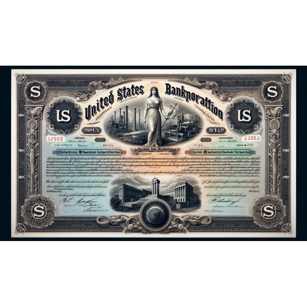 1969 - UNITED STATES BANKNOTE CORPORATION - 100...