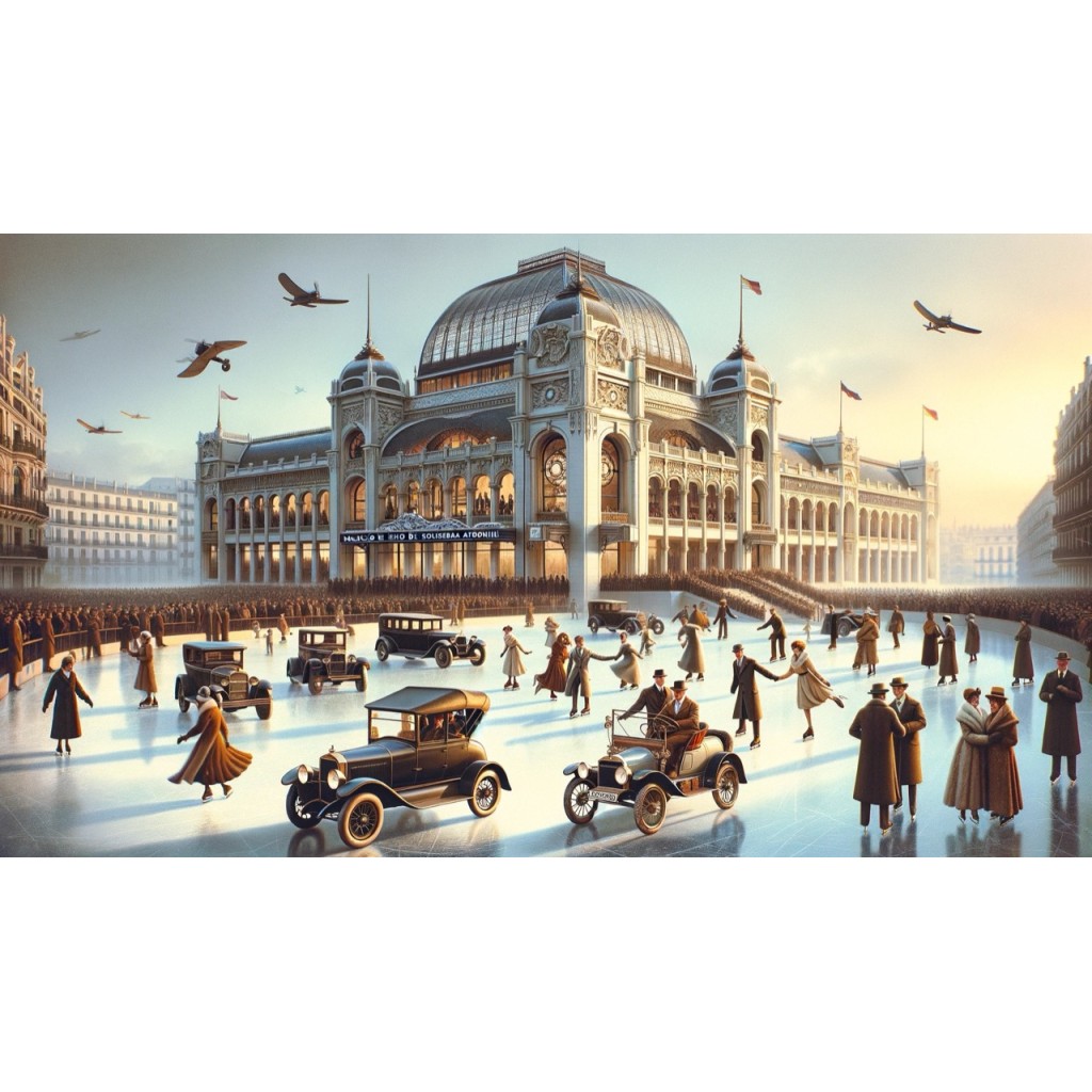 1921 - PALACIO DE HIELO Y DEL AUTOMOVIL DE...