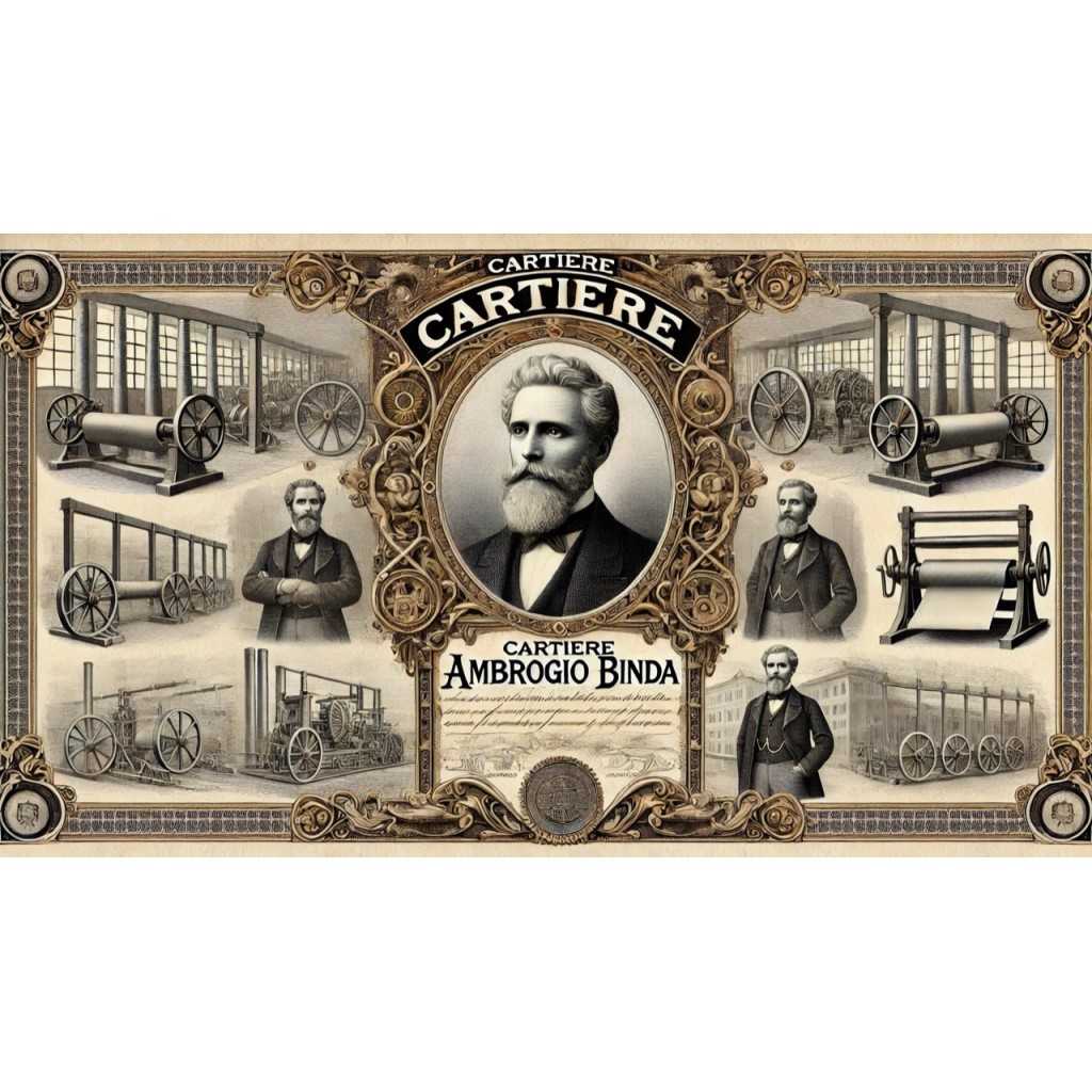 1956 - CARTIERE AMBROGIO BINDA 1 AZIONE - MILANO