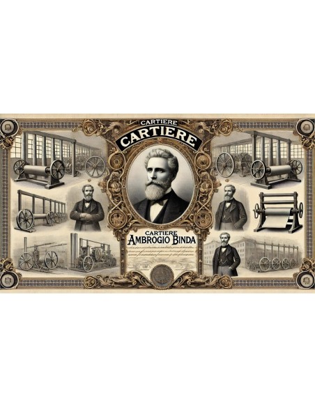 1956 - CARTIERE AMBROGIO BINDA 1 AZIONE - MILANO