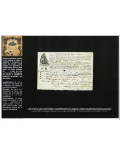 1815 - POLIZZA DI CARICO DA GENOVA A PALERMO