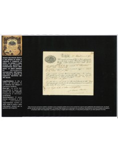 1847 - POLIZZA DI CARICO DA TRIESTE A NAPOLI