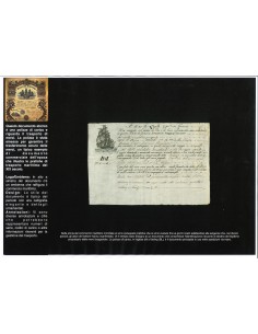 1795 - POLIZZA DI CARICO DA GENOVA A NAPOLI