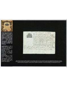 1830 - POLIZZA DI CARICO DA GENOVA A NIZZA