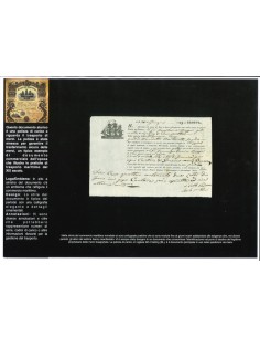 1829 - POLIZZA DI CARICO DA GENOVA A NIZZA