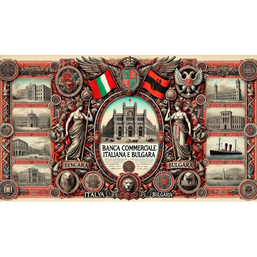1924 - BANCA COMMERCIALE ITALIANA E BULGARA - 1...