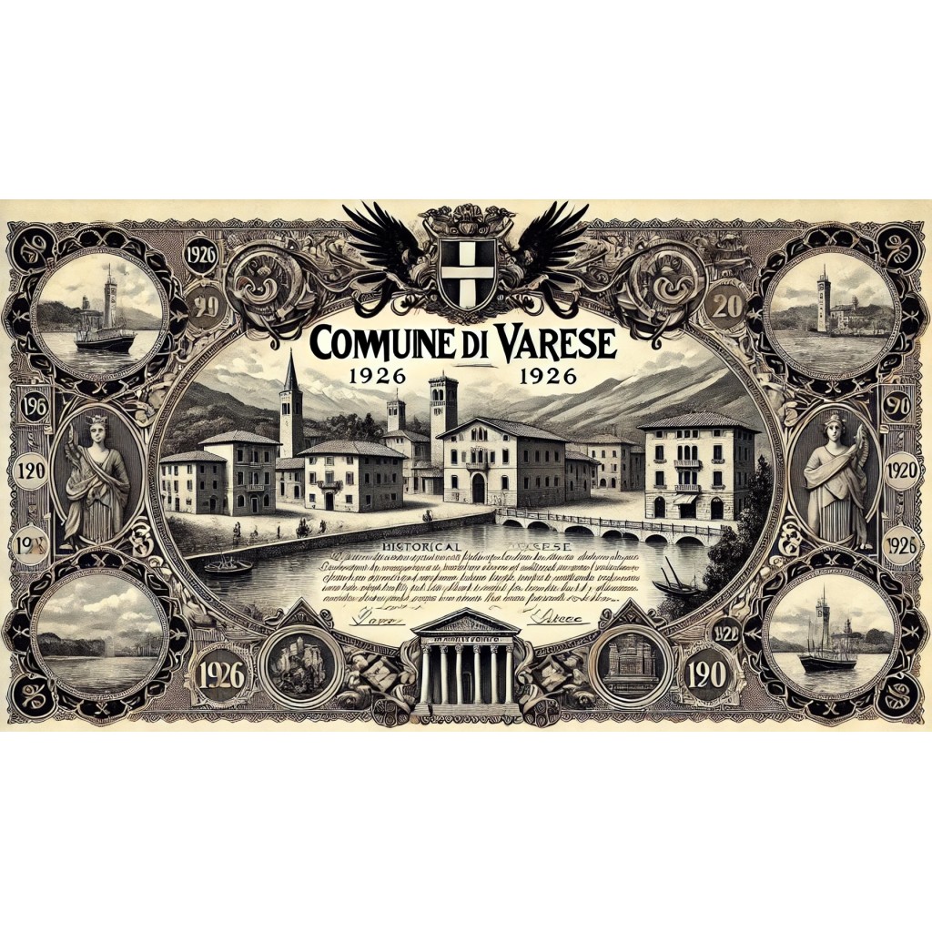 1926 - COMUNE DI VARESE SERIE TERZA 1...