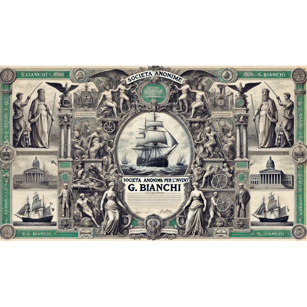 1885 - SOC. ANONIMA PER L'INVENZIONE G. BIANCHI...