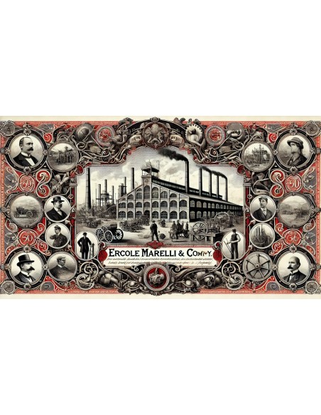 1977 - ERCOLE MARELLI & C. SPA - 5 AZIONI MILANO