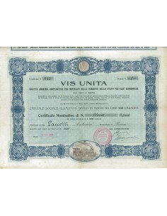 VIS UNITA - UNA AZIONE ROMA 1923