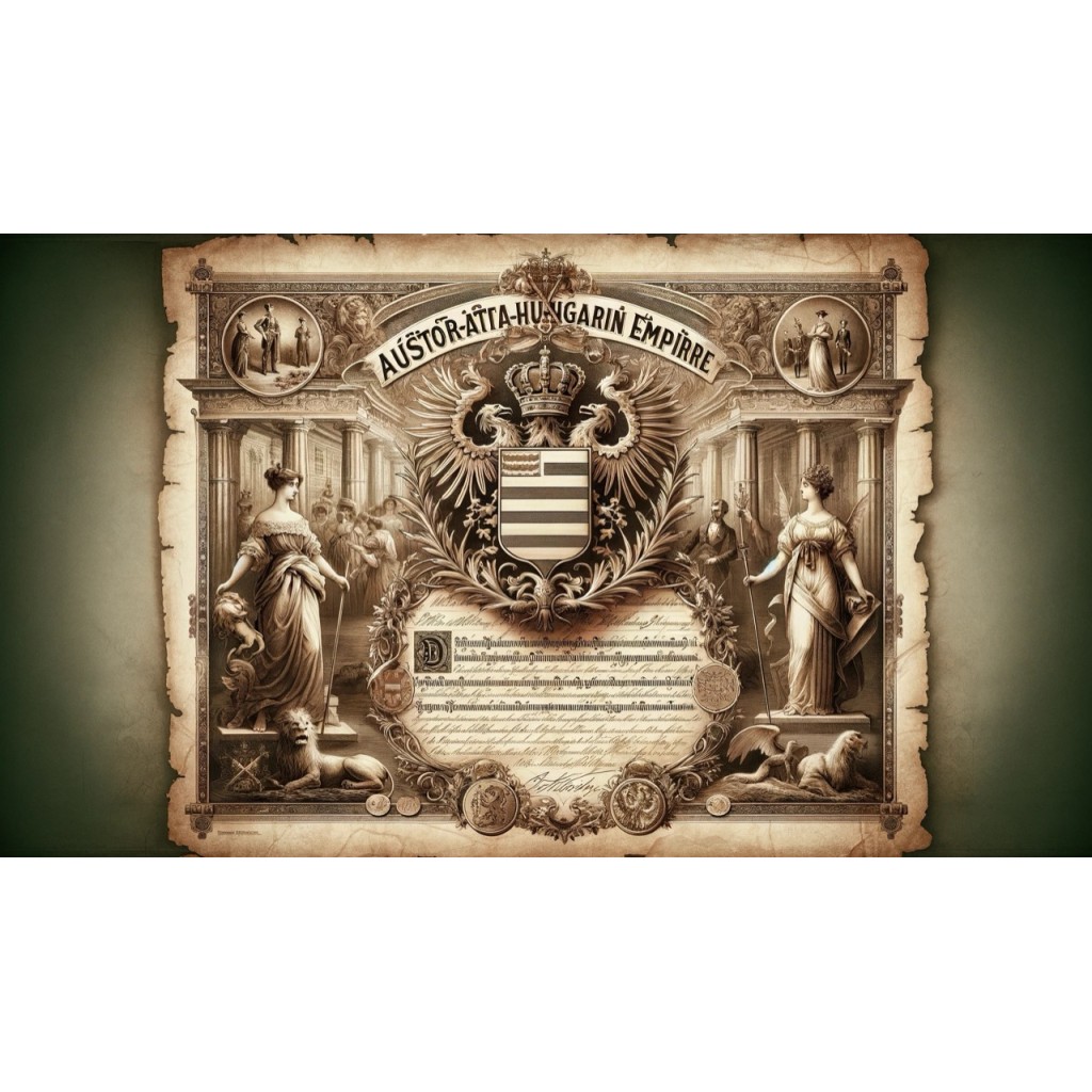 1868 - STAATSSCHULDVERSCHREIBUNG 100 GULDEN - WIEN