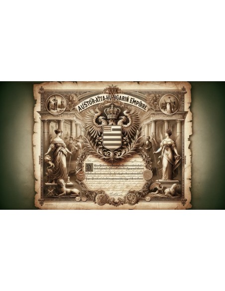 1868 - STAATSSCHULDVERSCHREIBUNG 100 GULDEN - WIEN