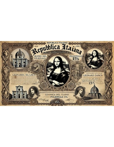 1981 - BTP POLIENNALI SERIE 055 100000 LIRE ROMA