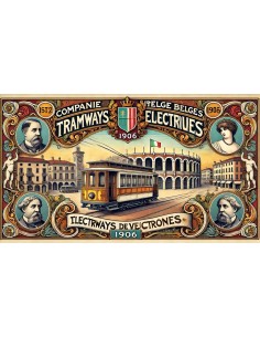 1905 - TRAMVIE ELETTRICHE DI VERONA COMPAGNIA ITALO BELGA... 2