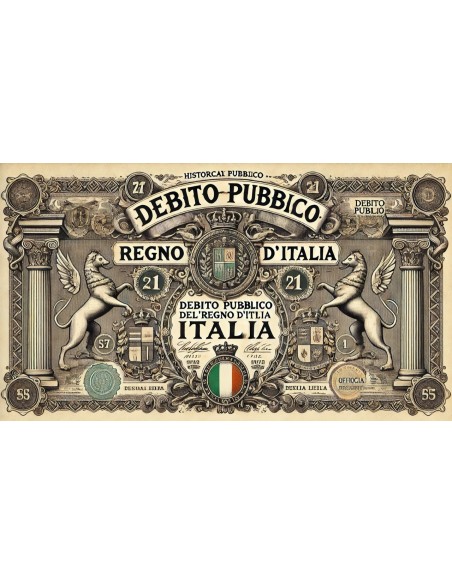 1910 - TITOLO DA LIRE 100 REDIMIBILE 3% - ROMA