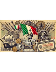 BTP NOVENNALE SERIE 06/1959 - 5000 LIRE ROMA 1950 2