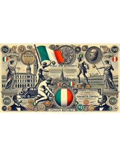 BTP NOVENNALI SERIE 18/1969 - 100000 LIRE ROMA 1960 2