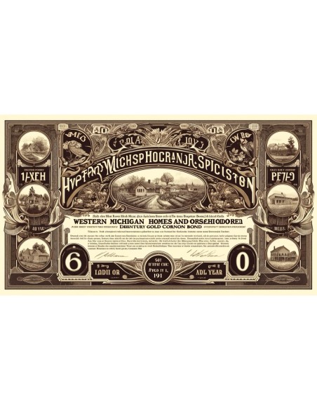 1911 - WESTERN MICHIGAN HOMES AND ORCHARD ASS. 6% $ 100