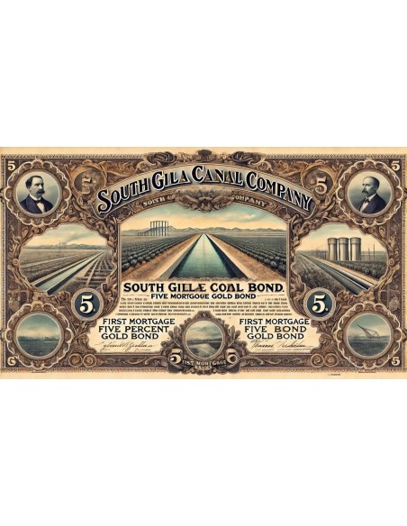 1907 - THE SOUTH GILA CANAL COMPANY  $ 100