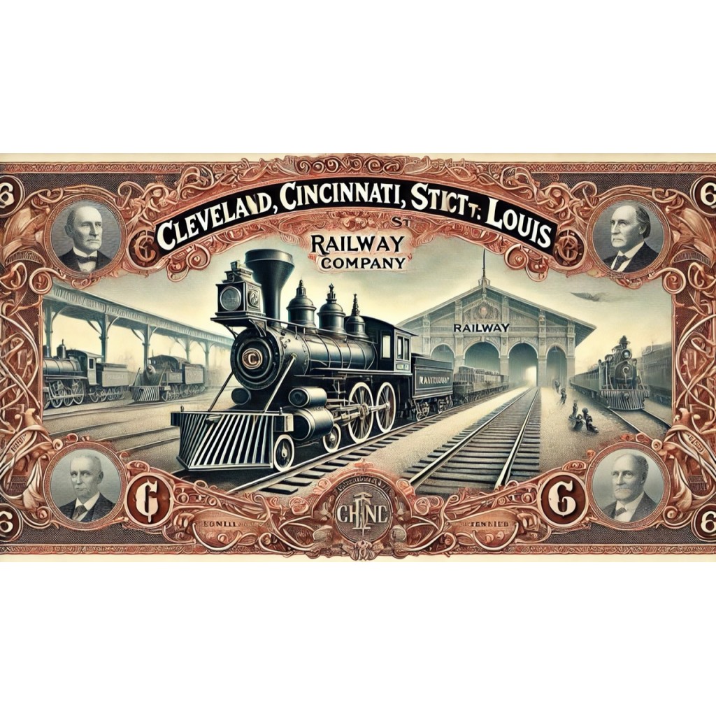 1891 - THE CLEVELAND CINCINNATI CHICAGO AND ST....