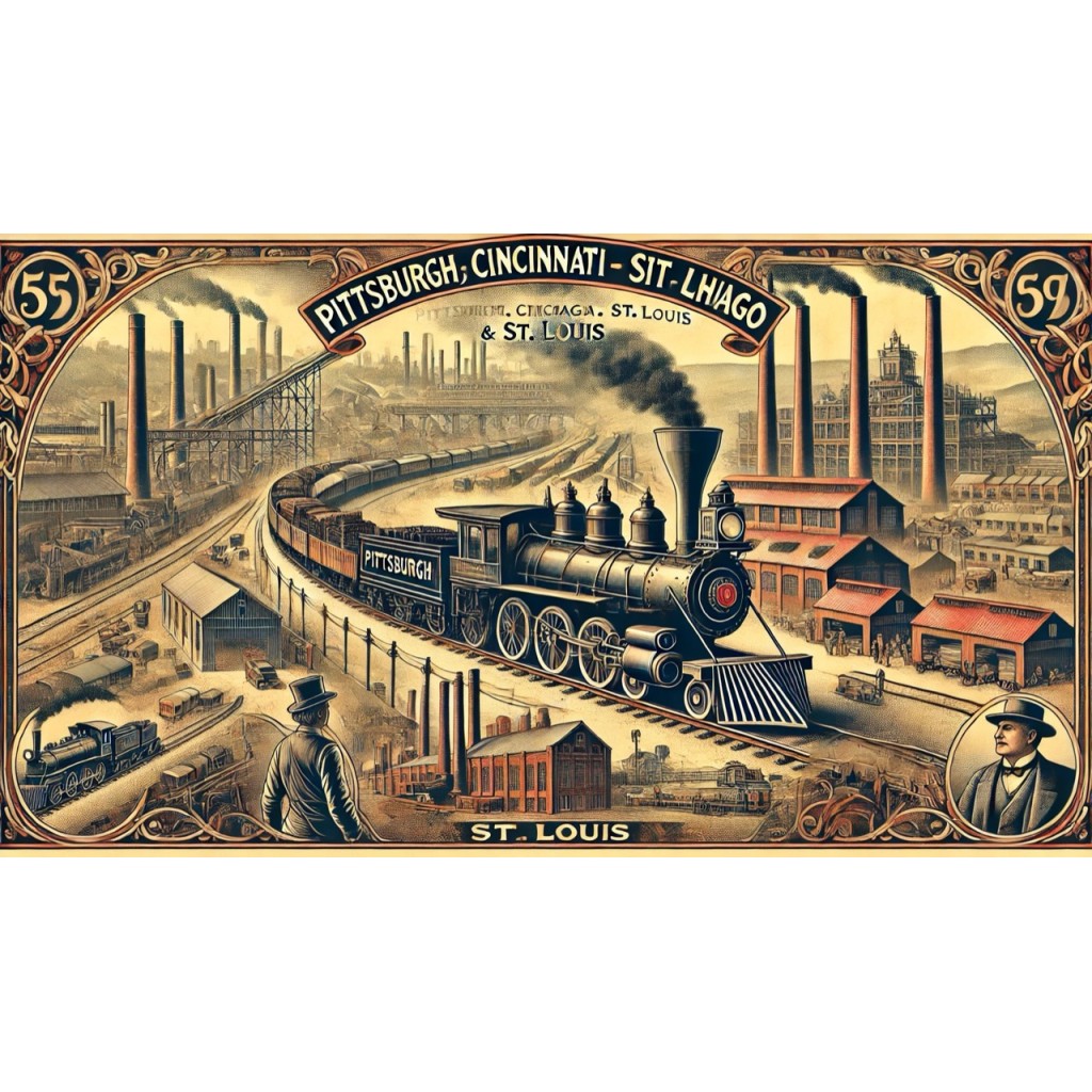 1970 - THE PITTSBURGH,CINCINNATI,CHICAGO AND...