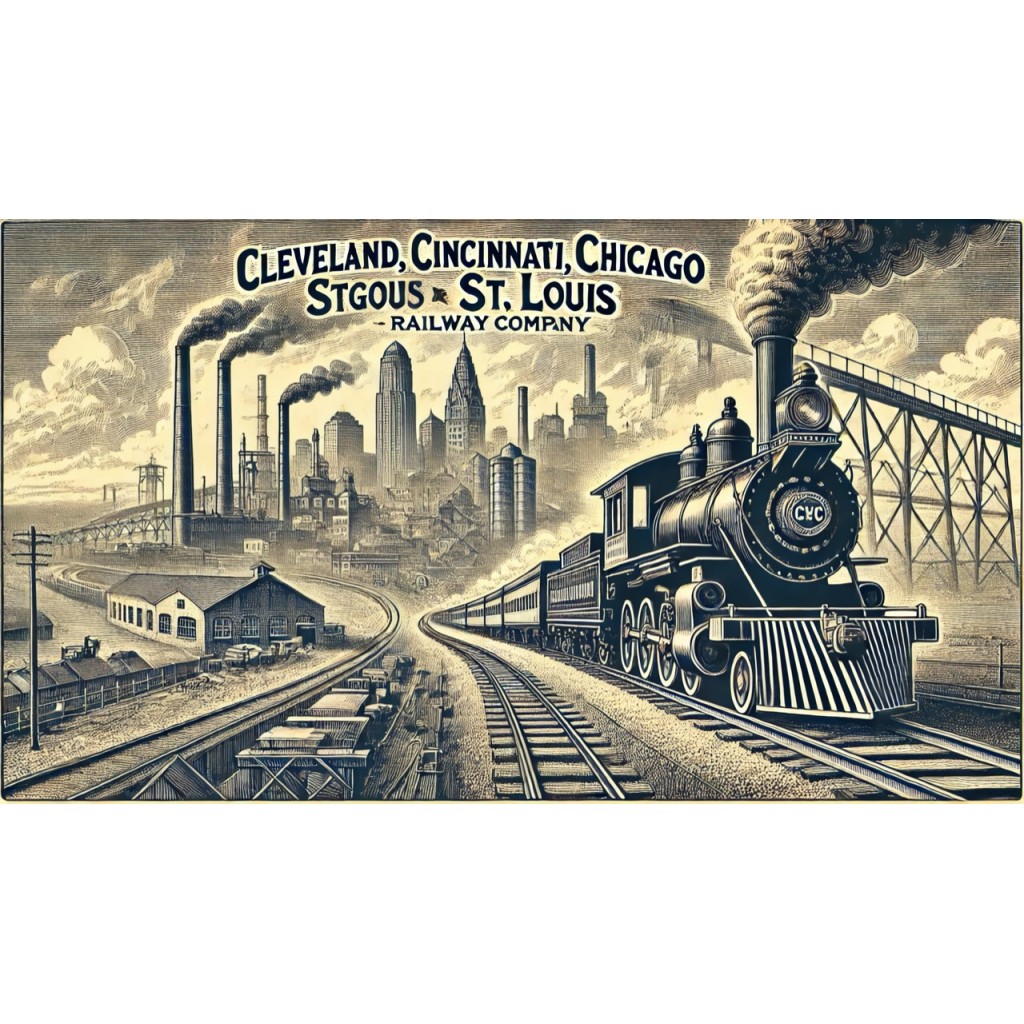 1890 - CLEVELAND, CINCINNATI, CHICAGO, AND ST....