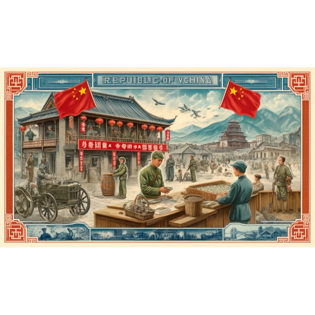 1944 - REPUBLIC OF CHINA VICTORY BOND  6%...