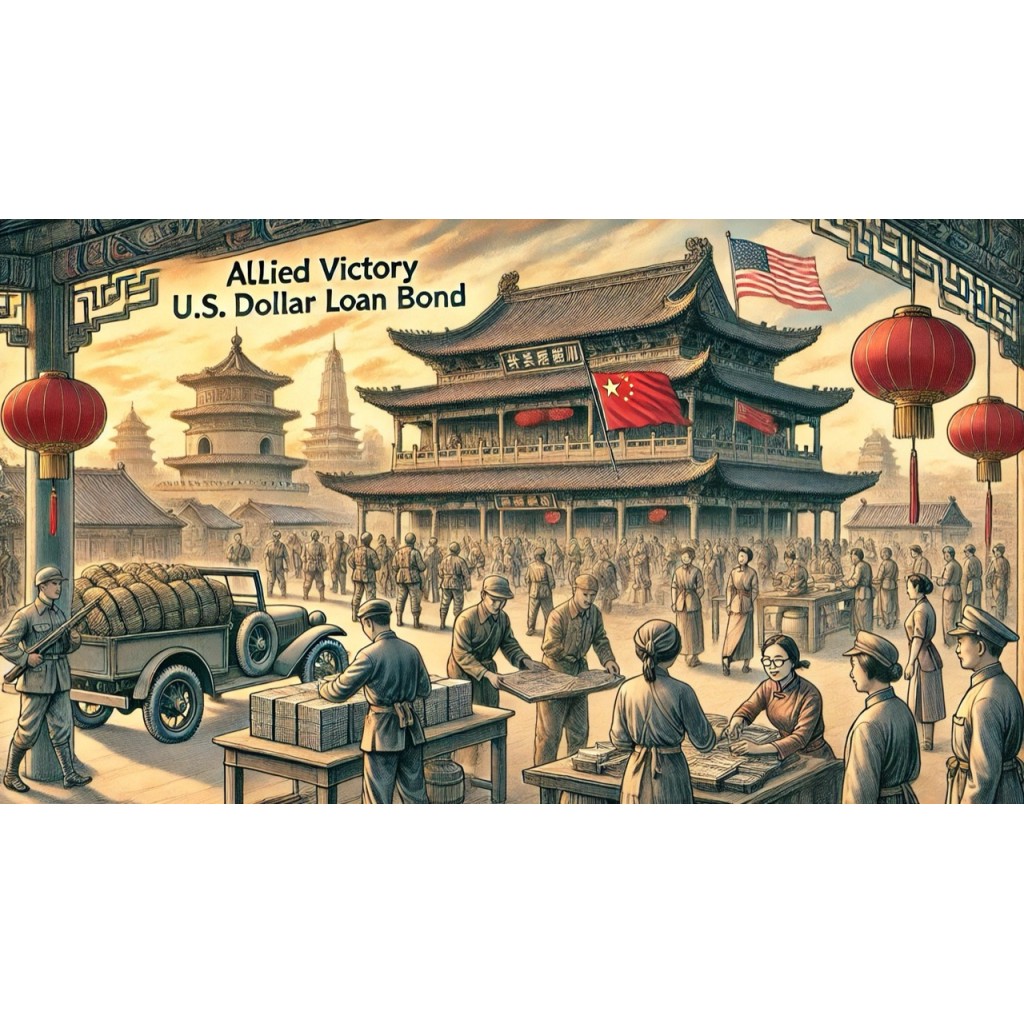 1942 - REPUBLIC OF CHINA ALLIED VICTORY U.S....