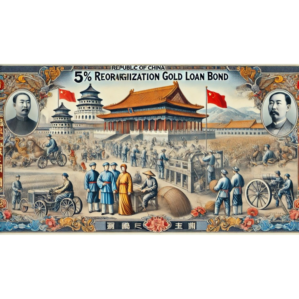 1913 - THE CHINESE GOVERNMENT 5% REORGANISATION...