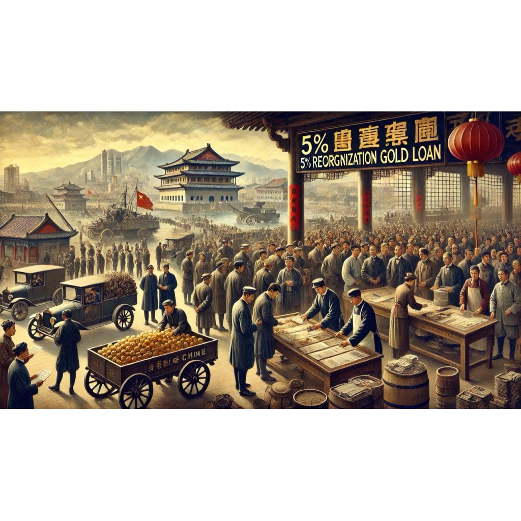 1913 - THE CHINESE GOVERNMENT 5% REORGANISATION...