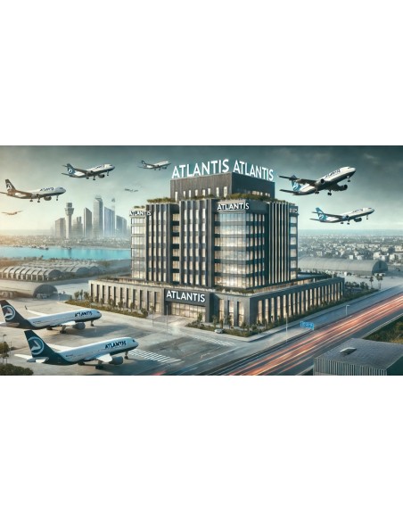 1987 - LUFTVERKEHRSUNTERNEHMEN ATLANTIS AG- 50 AZIONI