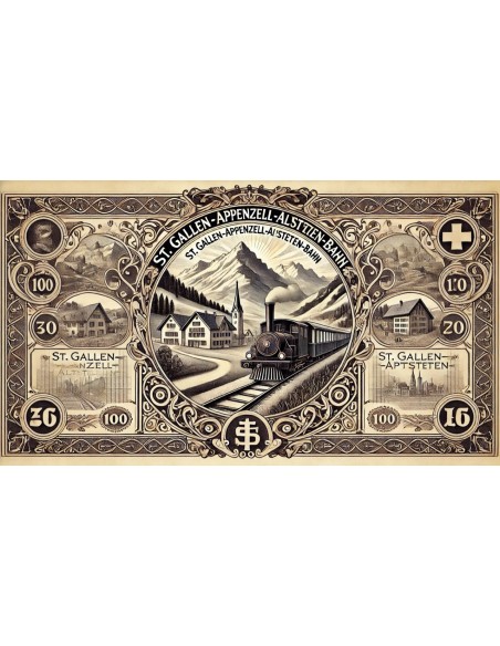 1949 - ST. GALLEN-GAIS-APPENZELL-ALTSTATTEN-BAHN S.G.A.