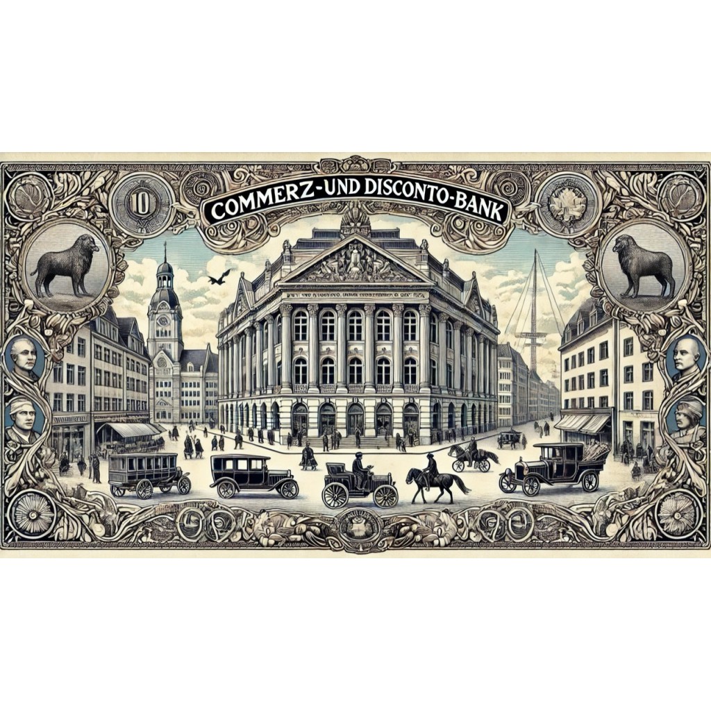 1872 - COMMERZ-UND DISCONTO-BANK IN HAMBURG
