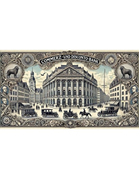 1872 - COMMERZ-UND DISCONTO-BANK IN HAMBURG