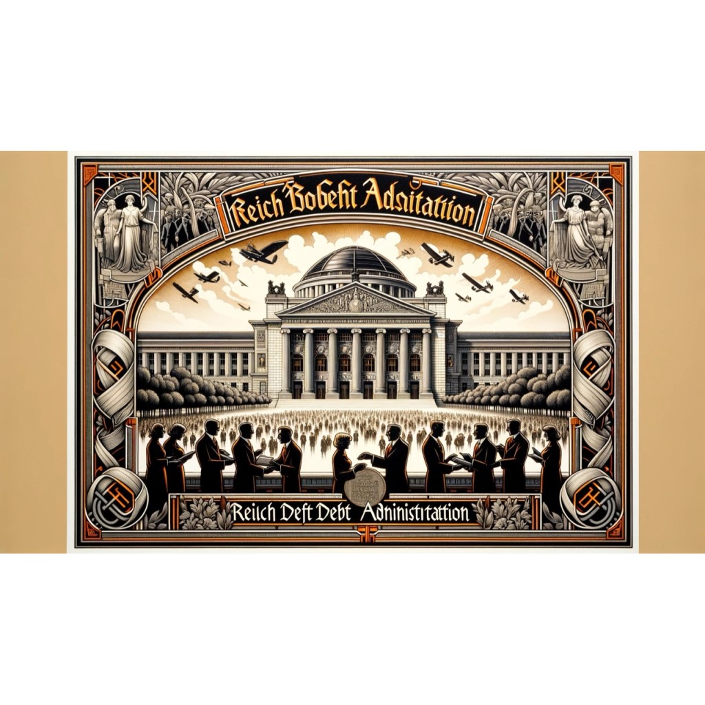 1940 - SCHULDVERSCHREIBUNG UBER 1000 RM