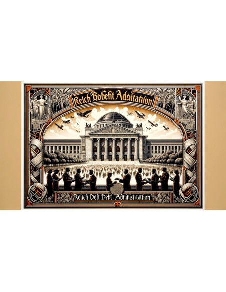 1940 - SCHULDVERSCHREIBUNG UBER 1000 RM