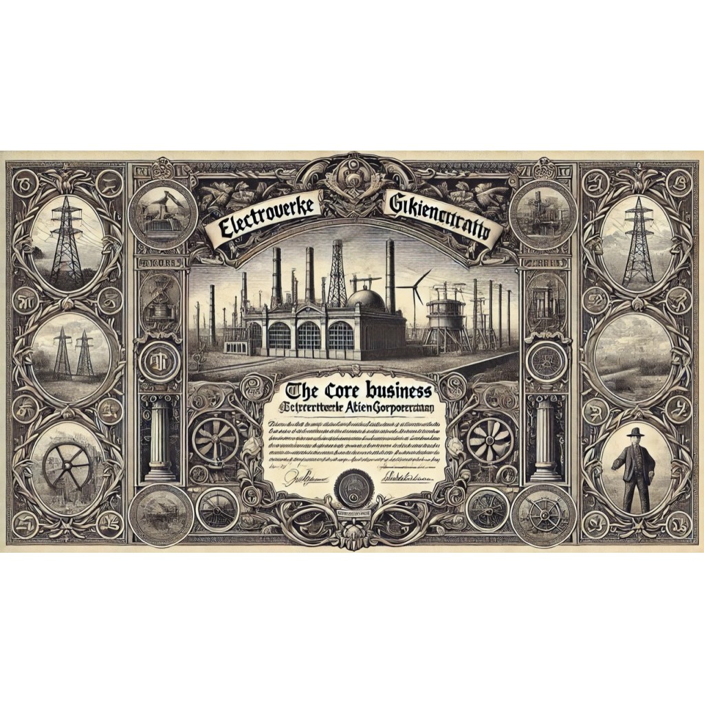 1925 - ELECTRIC POWER CORPORATION 1000$