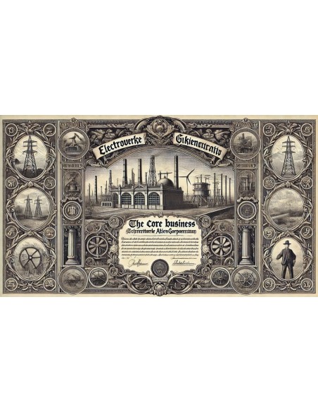 1925 - ELECTRIC POWER CORPORATION 1000$