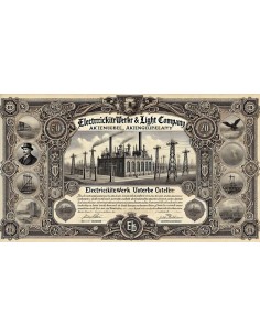 1928 - UNTERELBE POWER AND LIGHT COMPANY 1000$ 2