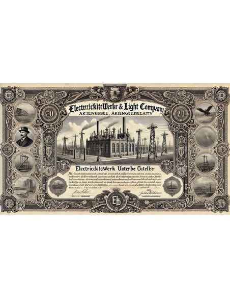 1928 - UNTERELBE POWER AND LIGHT COMPANY 1000$