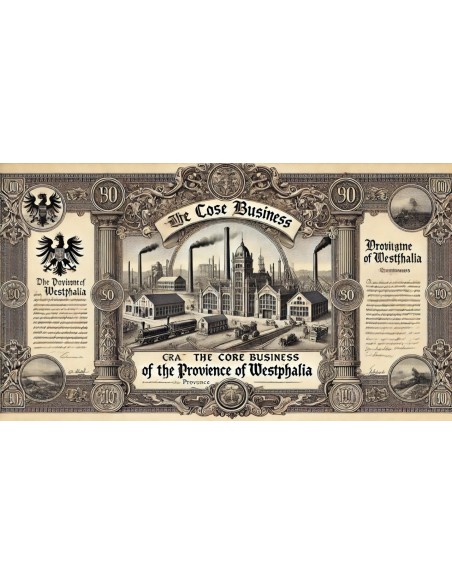 1926 - PROVINCE OF WESTPHALIA 7% STERLING LOAN £ 100