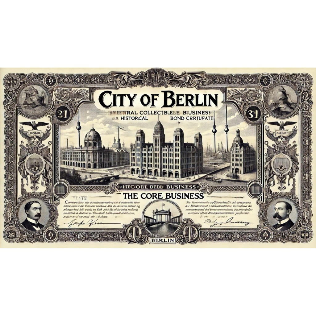 1928 - CITY OF BERLIN 6% EXTERNAL SINKING FUND