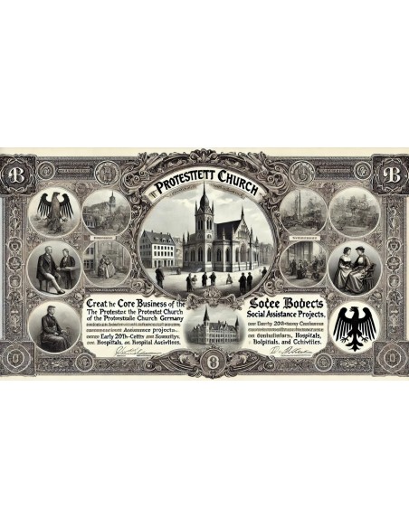 1926 - PROTESTANT CHURCH IN GERMANY WELFARE INSTITUTIONS