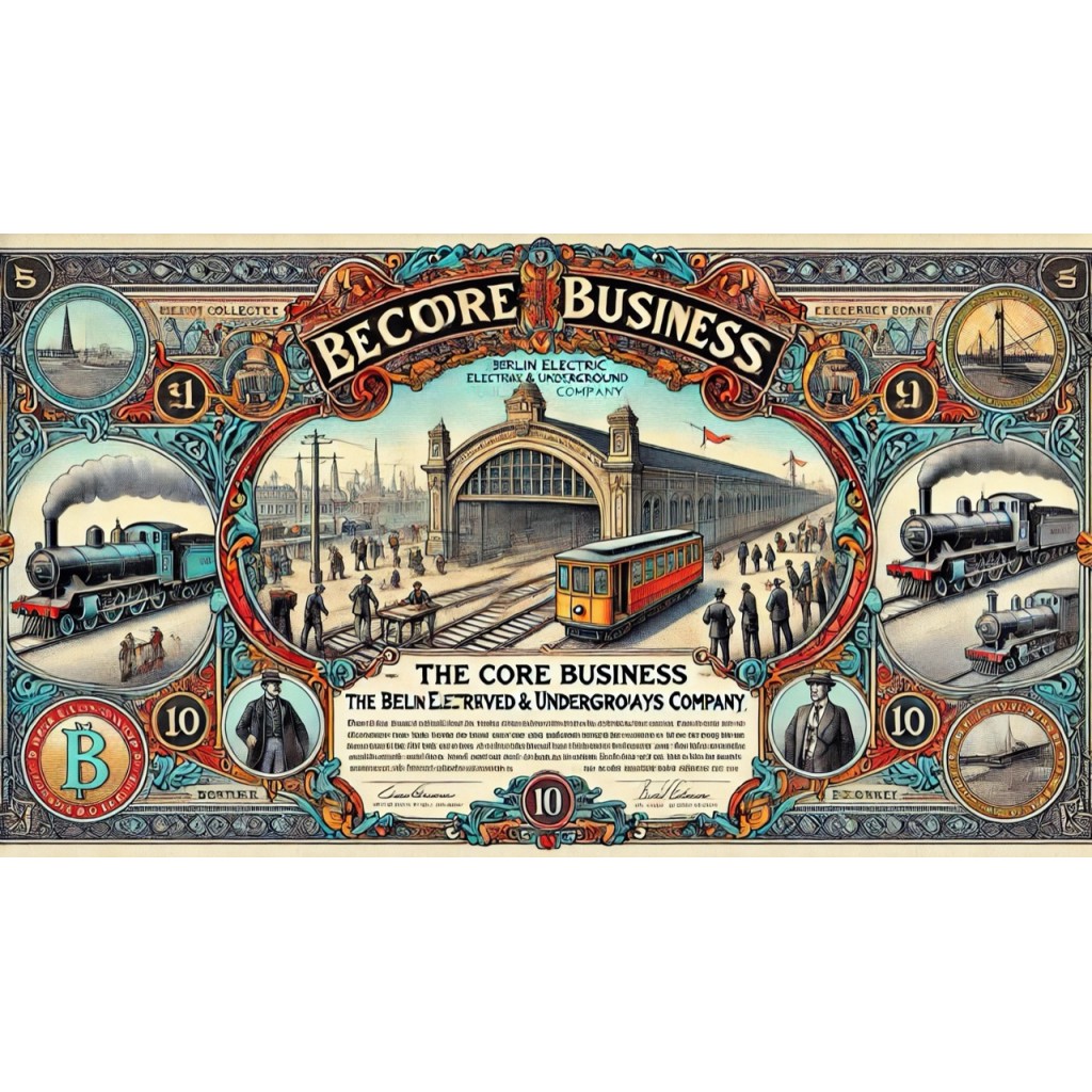 1926 - BERLIN ELECTRIC ELEVATED AND UNDERGROUND...