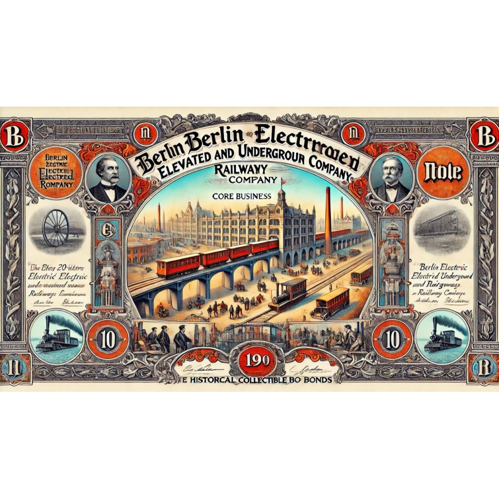 1926 - BERLIN ELECTRIC ELEVATED AND UNDERGROUND...