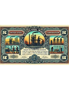 1927 - UNITED STEEL WORKS CORPORATION  BOND $1.000 Serie A 2