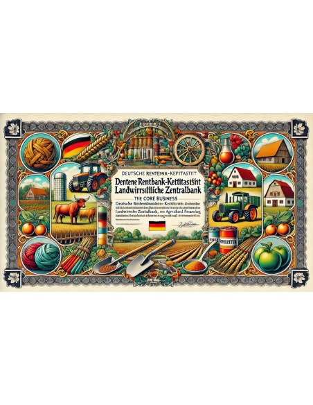 1960 - DEUTSCHE RENTENBANK-KREDITANSTALT LANDWIRTSCHAFLICHE ZENTRALBANK