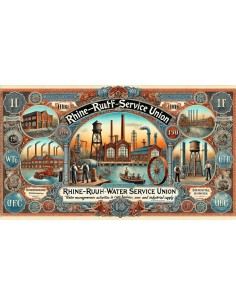 1953 - RHINE-RUHR WATER SERVICE UNION 1.000$ 2